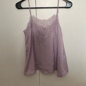 H&M lace purple cami